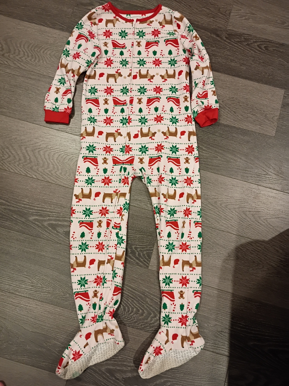 Reindeer Footed Pajamas
